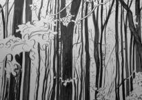 junger Wald